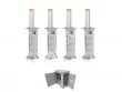 CAME TBD 220H600 KIT (4 BOLLARDS) Комплект боллардов